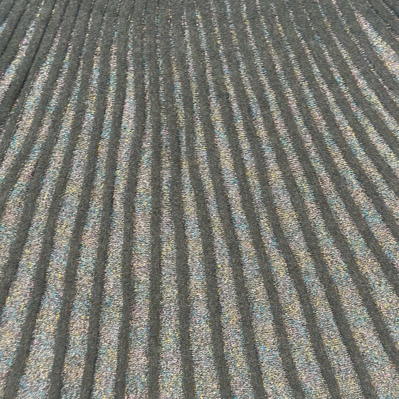 Milly Mini Glitter pleated elastic waist mini skirt - Picture 5 of 5